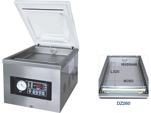 DZ260 Vacuum packing machine(Mini table model)