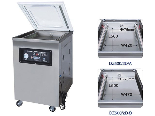 DZ(Q)500/2D Single-chamber vacuum machines