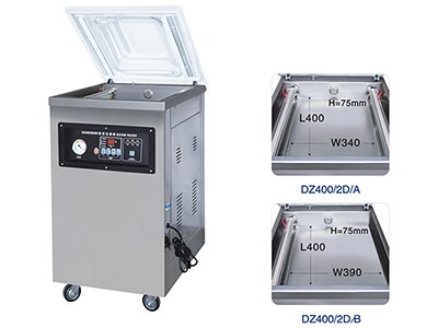DZ（Q）400/2D Single room deepend vacuum packing machine